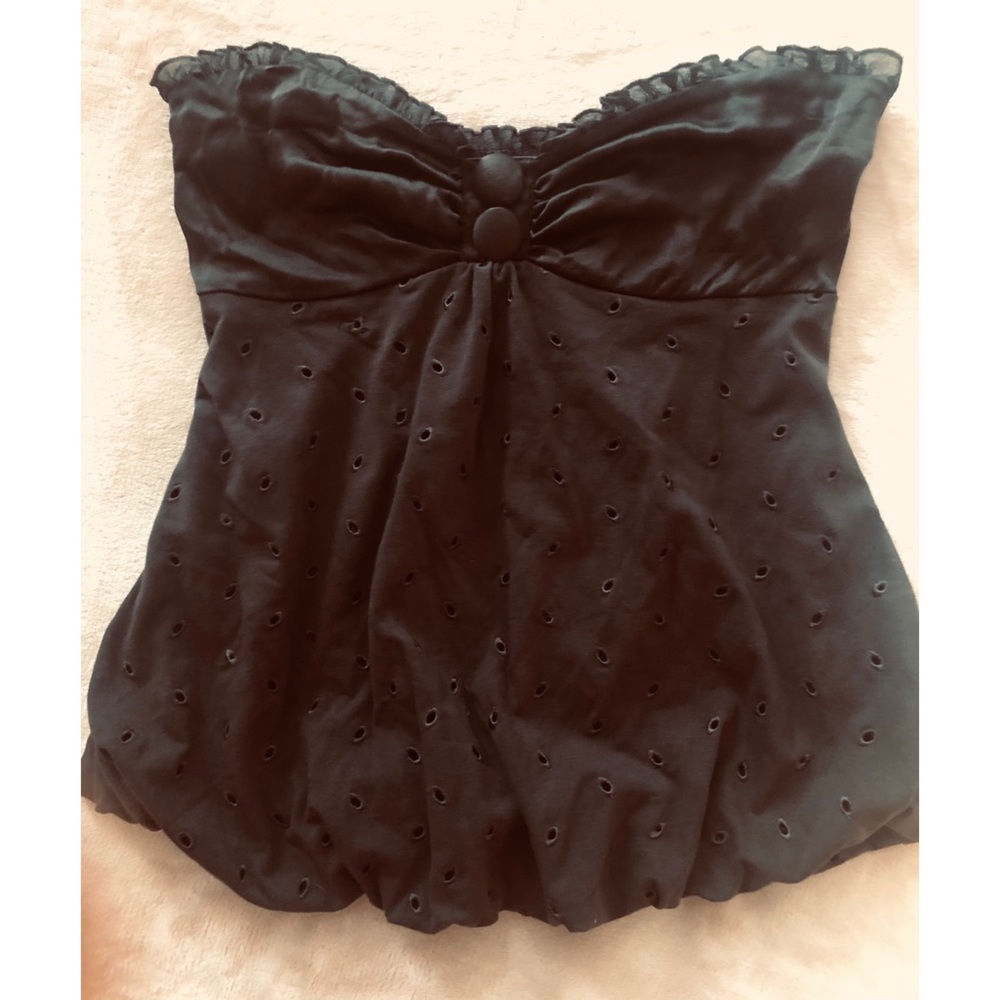 BEBE Strapless top